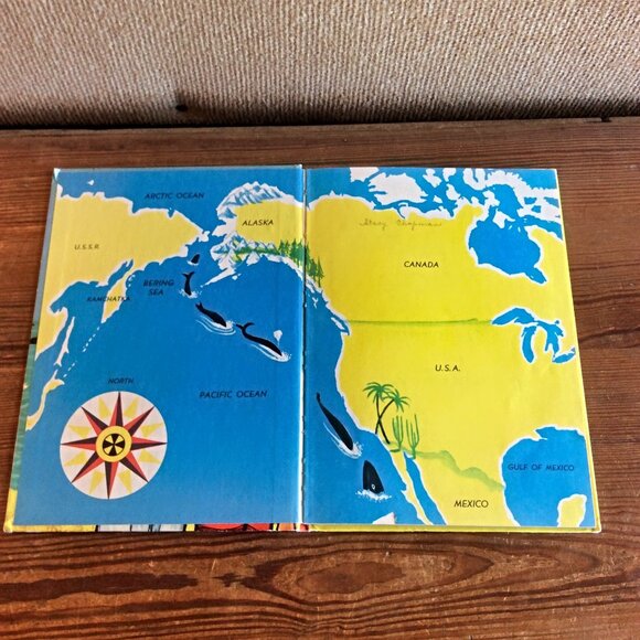 The Whales Go By Dr. Seuss Beginner Book, Kids Educational Story, As Is - Picture 3 of 9